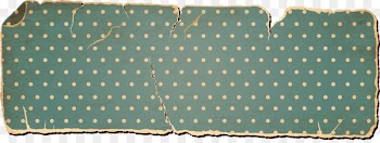 Teal Rectangle Pattern - Cosmetic paper border 