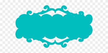 Teal Swirly Banner Clip Art At Clker - Pink Ribbon Banner Png