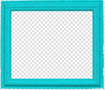 Teal wooden frame, Square Area Text frame Pattern, Teal Border Frame Pic transparent background PNG clipart