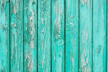 teal wooden pallets