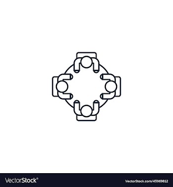 team building creative icon from entrepreneurship