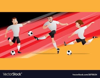 Team germany football soccer players set vector image