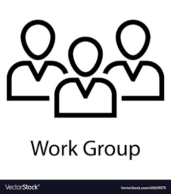 team line icon isolated group business manager