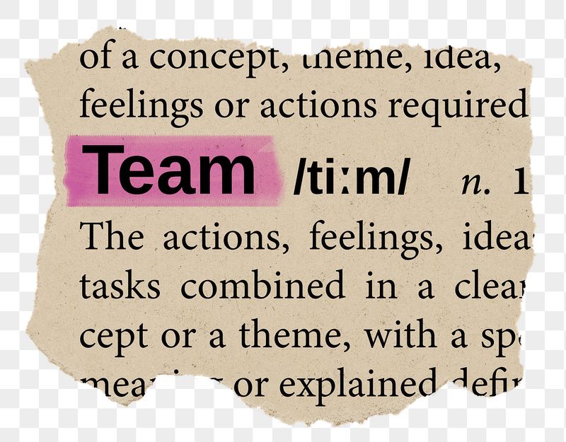 Team png word sticker, torn | Free PNG - rawpixel