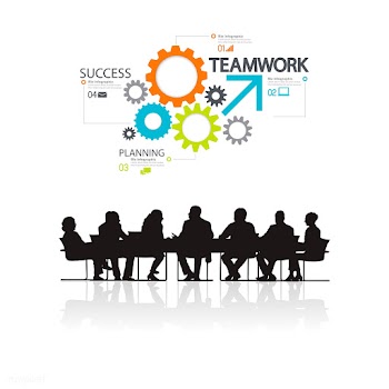 Teamwork development meeting | Free stock vector - 394037