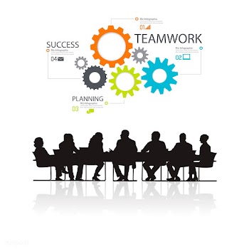 Teamwork development meeting | Free stock vector - 394039