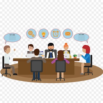 Teamwork Euclidean vector - Meeting Vector 