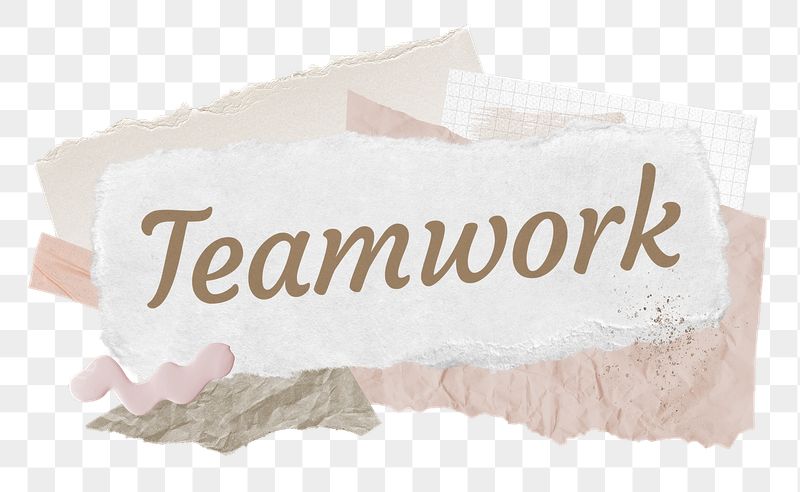 Teamwork png word sticker typography, | Free PNG - rawpixel