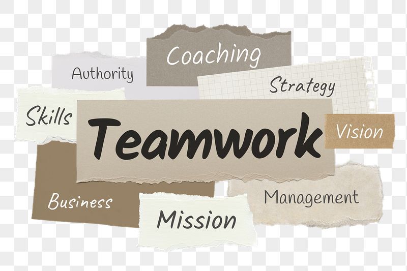 Teamwork png word sticker typography, | Free PNG - rawpixel