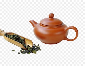 Teapot Yixing Oolong Flowering tea - Teapot with tea 