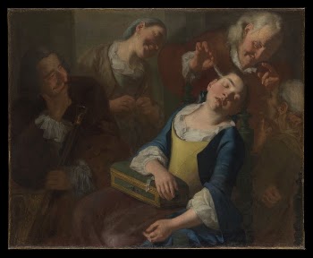 Teasing a Sleeping Girl | Free Photo - rawpixel