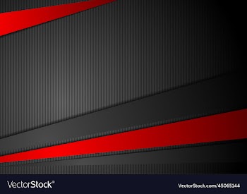 tech black background with contrast red stripes