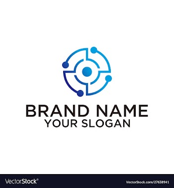 Tech logo vector image
