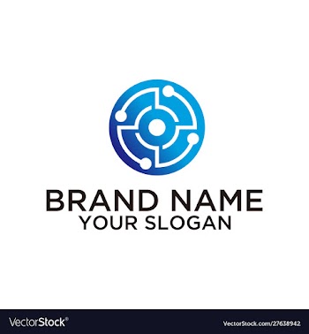 Tech logo vector image