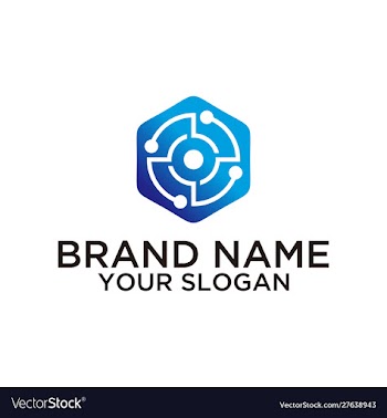 Tech logo vector image