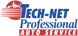 Tech Net Professional Auto Service Logo Vector