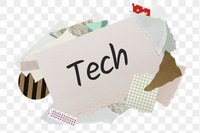 Tech png word sticker, aesthetic | Free PNG - rawpixel