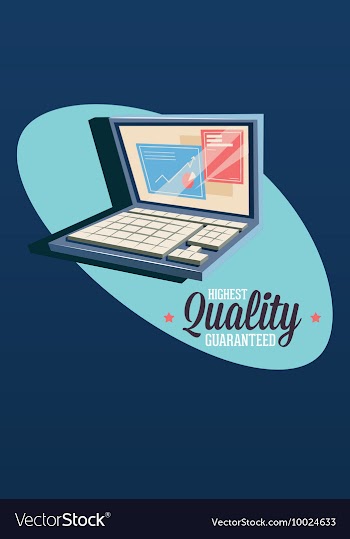 Tech vector image