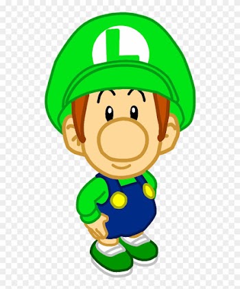 Technicolor Baby Luigi By Babyluigionfire On Deviantart - Draw Baby Luigi From Mario Kart