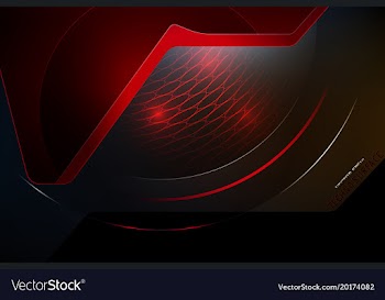 Techno surface scene vector image