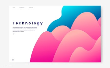 Technology and IT informational website graph.. | Free stock vector - 458358