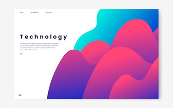 Technology and IT informational website graph.. | Free stock vector - 458415