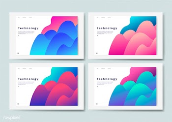Technology and IT informational website graph.. | Free stock vector - 458436