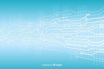 Technology background design Free Vector