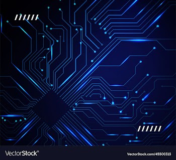 technology background futuristic technology ai