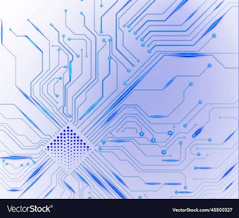 technology background futuristic technology ai