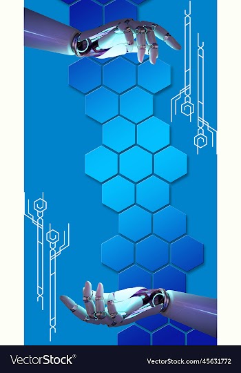 technology background futuristic technology ai