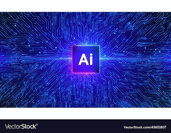 technology background futuristic technology ai