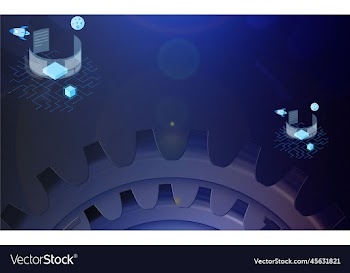 technology background futuristic technology ai