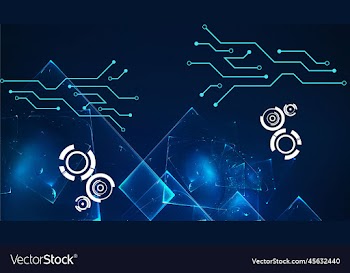 technology background futuristic technology ai