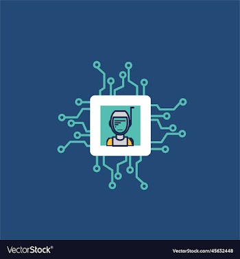 technology background futuristic technology ai