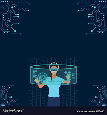 technology background futuristic technology ai