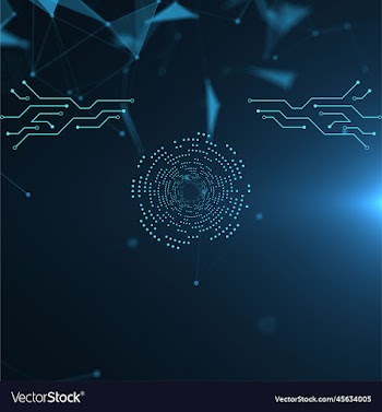 technology background futuristic technology ai