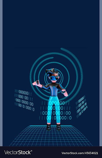 technology background futuristic technology ai