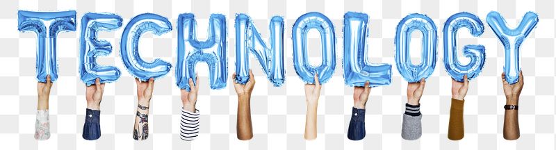 Technology balloon png word sticker, | Free PNG - rawpixel