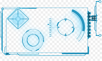 Technology Circle Engineering Area Angle - hud png download - 1171 ...