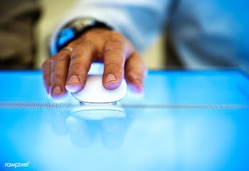 Technology click hand | Free stock photo - 59544