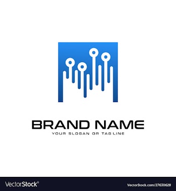 Technology design vector image
