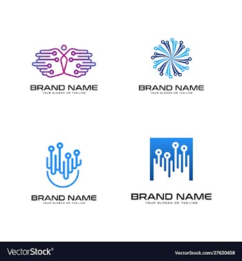 Technology design vector image