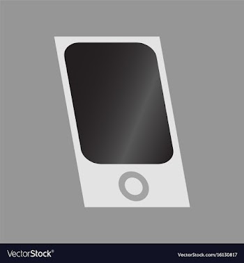 Technology gadget in flat design mp3 player vector image