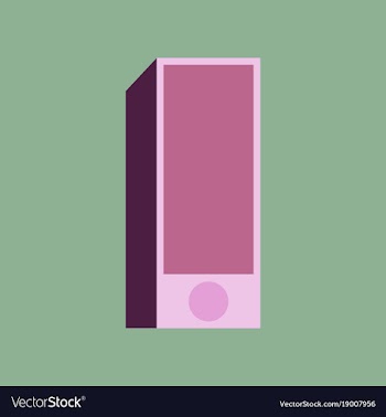 Technology gadget in flat design subwoofer vector image