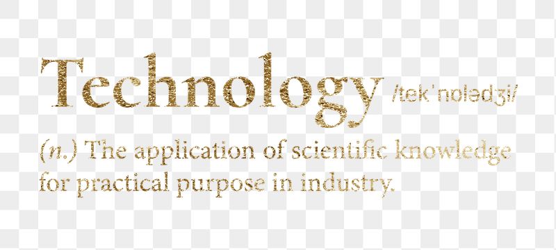Technology png dictionary word sticker, | Free PNG - rawpixel