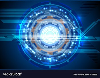 Technology vector image