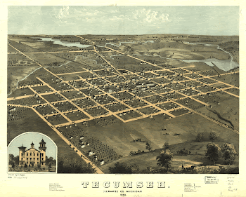 Tecumseh, Lenawee Co., Michigan 1868. | Free Photo - rawpixel