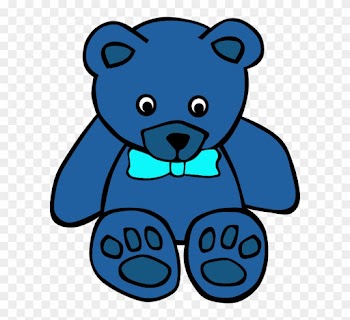 Teddy Bear Clip Art On Teddy Bears And Clipartwiz 7 - Blue Teddy Bear Clipart