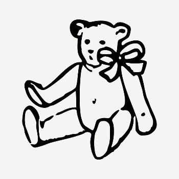 Teddy bear clipart illustration psd. | Free PSD - rawpixel